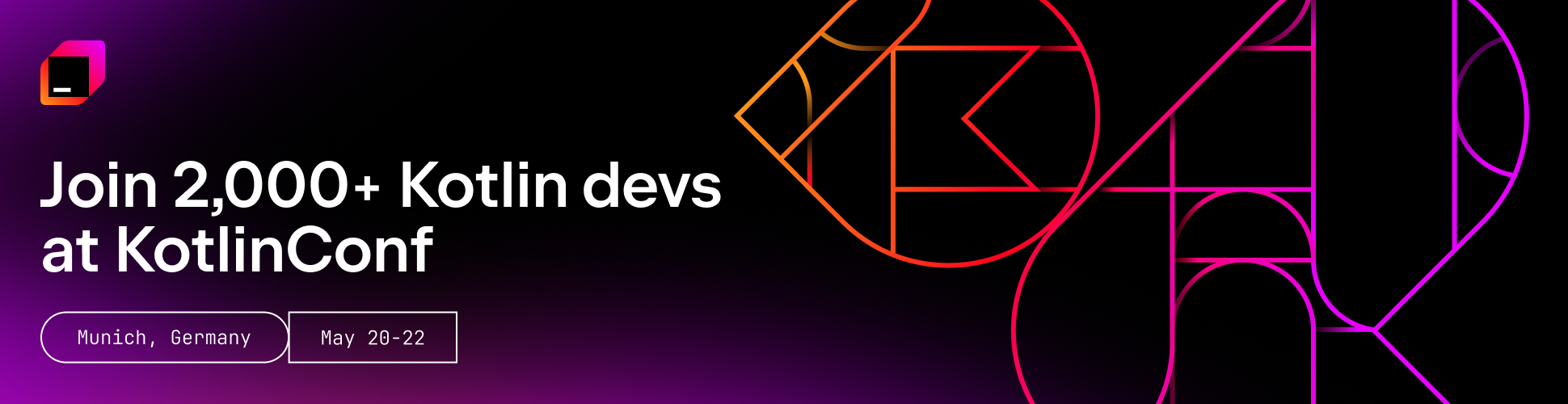 KotlinConf banner